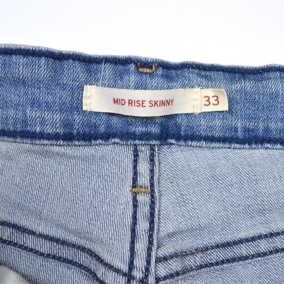 Levi's Mid Rise Skinny 33x31.5 - Picture 7 of 7